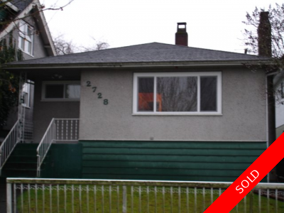 Renfrew Heights Detached for sale: 5 bedroom 1,600 sq.ft. (Listed 2006-01-08)