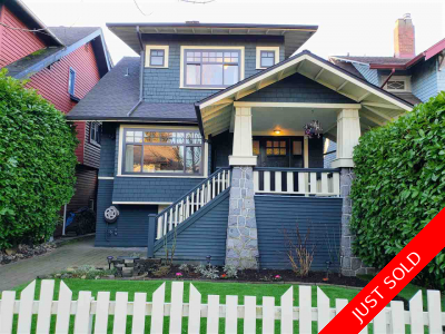 Kitsilano House for sale: 5 bedroom 2,417 sq.ft. (Listed 2019-03-21)