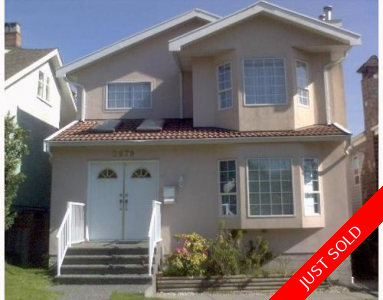 Renfrew Heights House for sale: 3 bedroom 2,134 sq.ft. (Listed 2007-09-18)